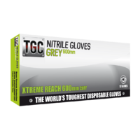 TGC Grey 600 Nitrile Disposable Glove Box 12 | M